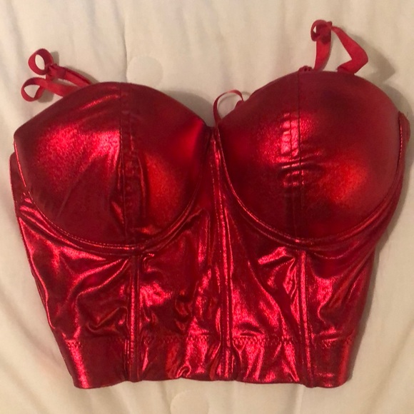 Red rave/costume top! - Picture 1 of 1